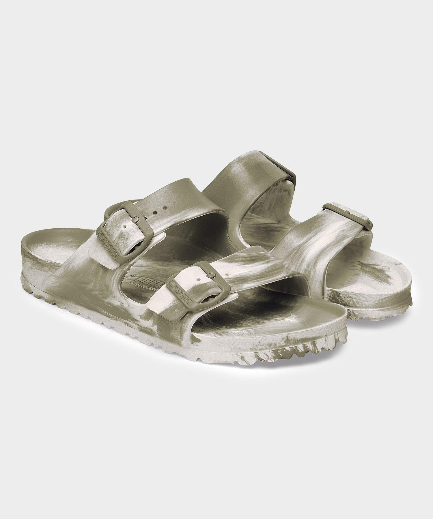 Birkenstock Arizona Eva in Khaki Eggshell Product Image