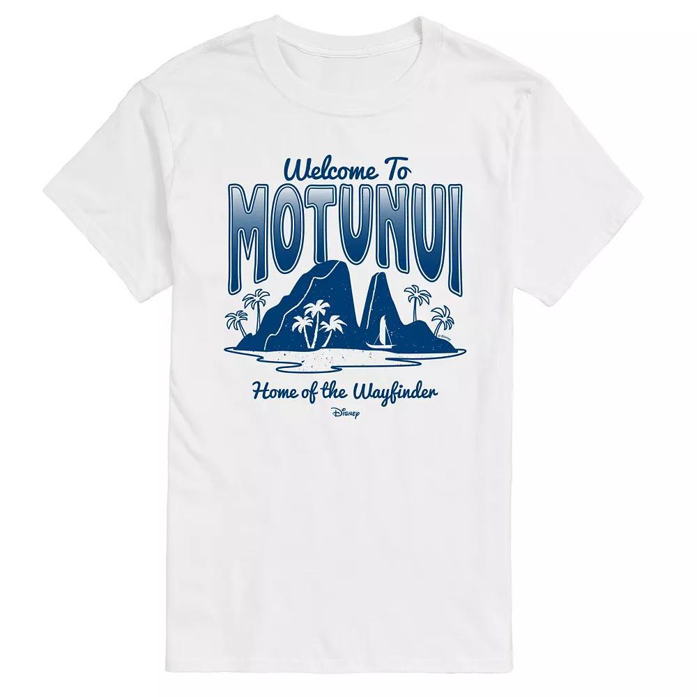 Disneys Moana 2 Big & Tall Welcome To Moutunui Graphic Tee, Mens Product Image