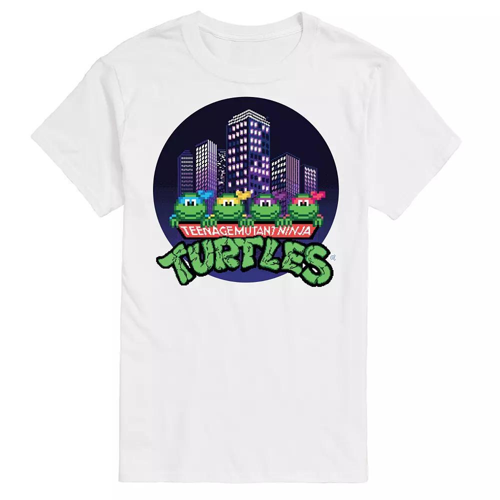 Mens Teenage Mutant Ninja Turtles City Scape Graphic Tee Product Image