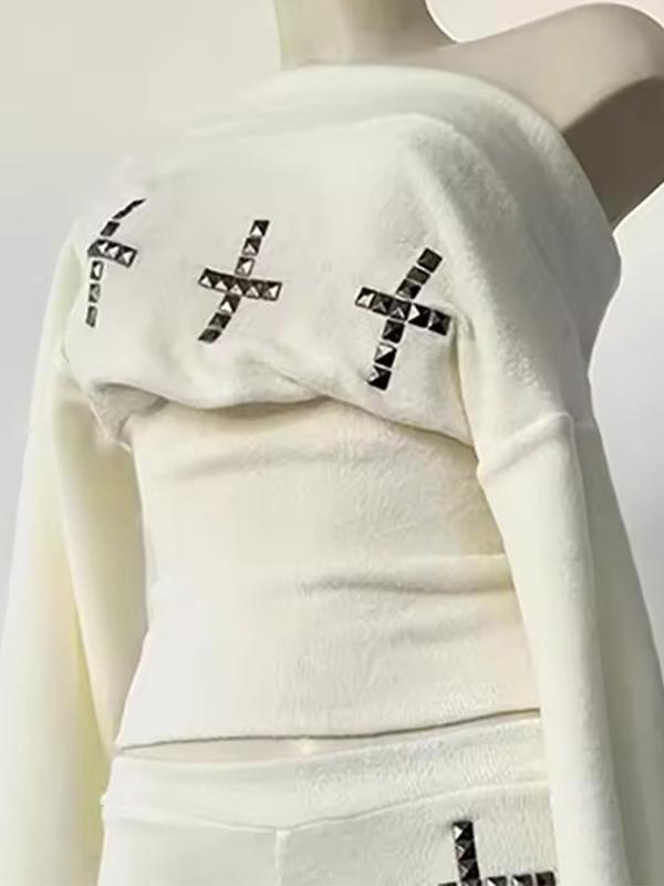 Cross Vintage Scoop Neck Sweater Product Image