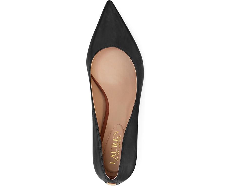 Adrienne Crocodile-Embossed Leather Pumps Product Image