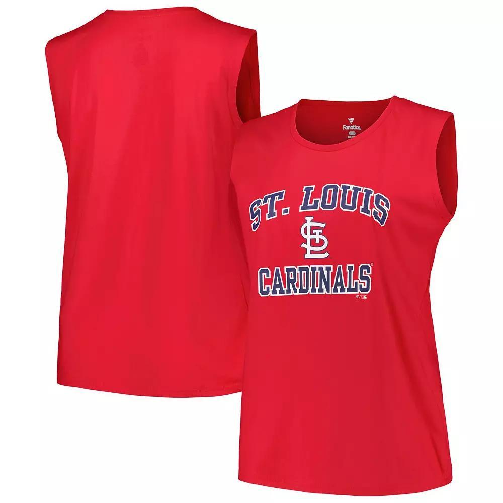 Womens Profile St. Louis Cardinals Plus Size Tank Top Product Image