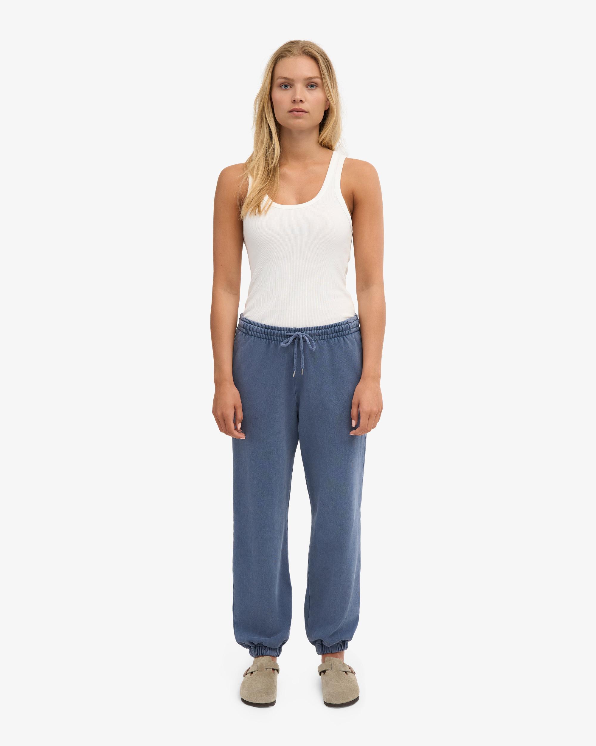 Organic Relaxed Sweatpants - Emerald Green Product Image