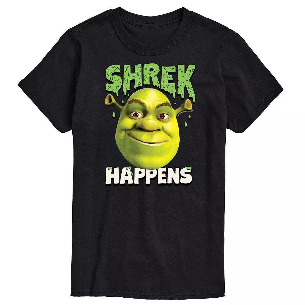 Big & Tall Shrek Happens Tee, Mens Product Image