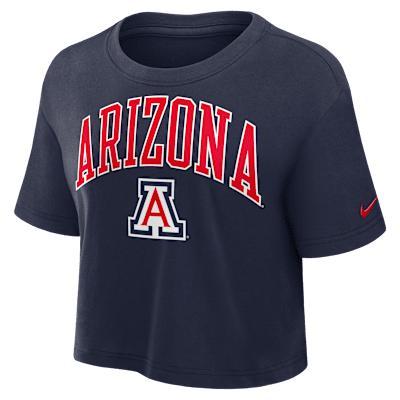 Arizona Athletic Prep Arch Nike Women's Dri-FIT College Cropped T-Shirt Product Image