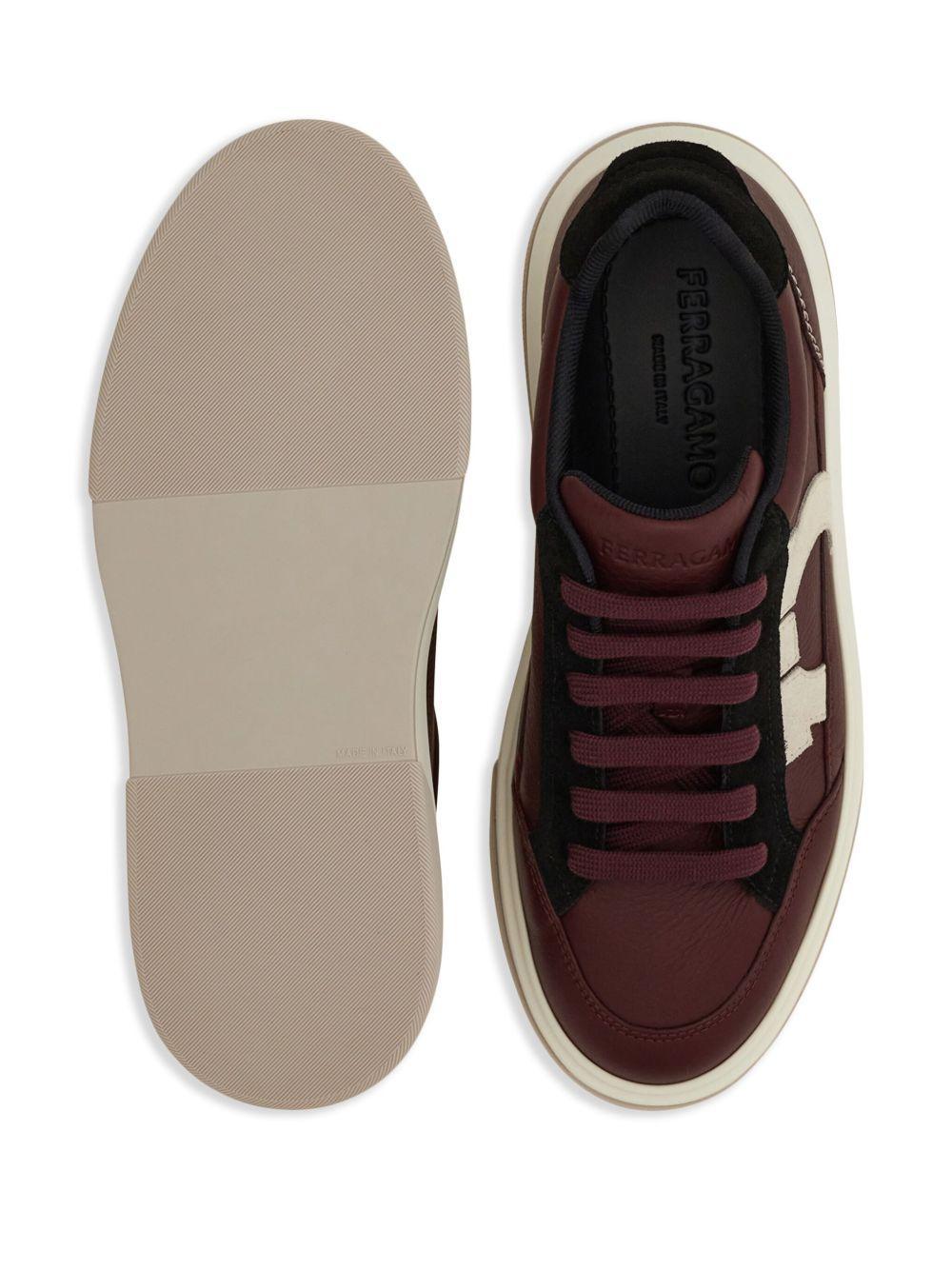 Gancini-appliqué sneakers Product Image