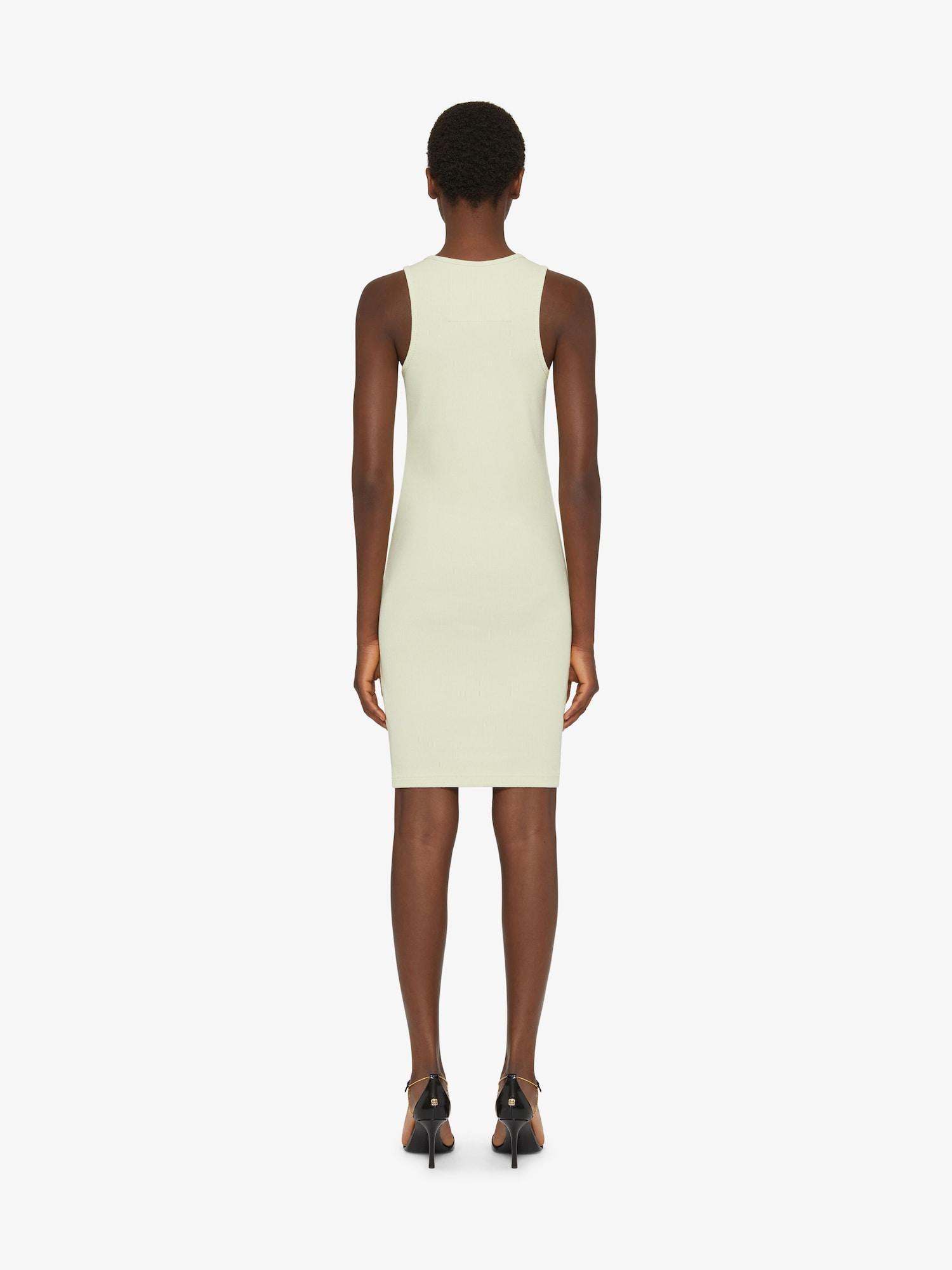 Tank dress in cotton with 4G detail Product Image