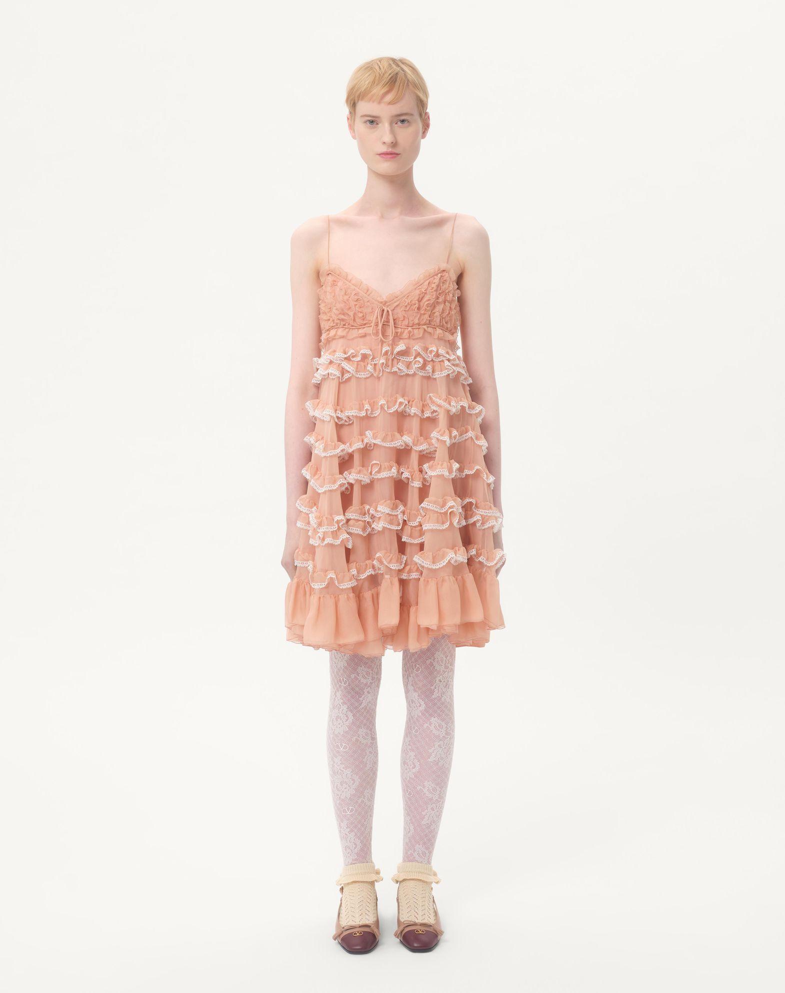 Chiffon Short Dress  Product Image