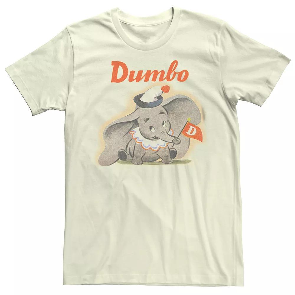 Disney's Dumbo Men's Retro Tee, Size: Medium, Natural Product Image