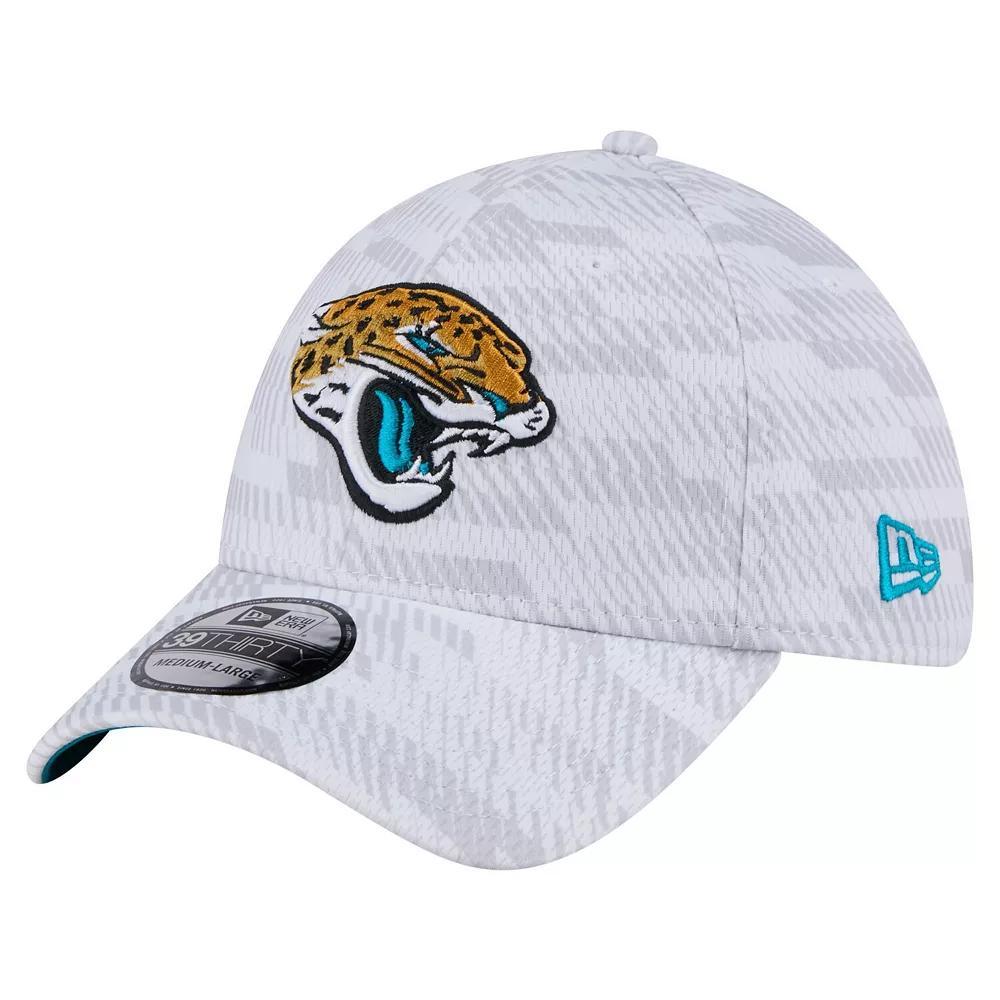 Men's New Era  White Jacksonville Jaguars Gameday Graded 39THIRTY Flex Hat, Size: Medium/Large Product Image