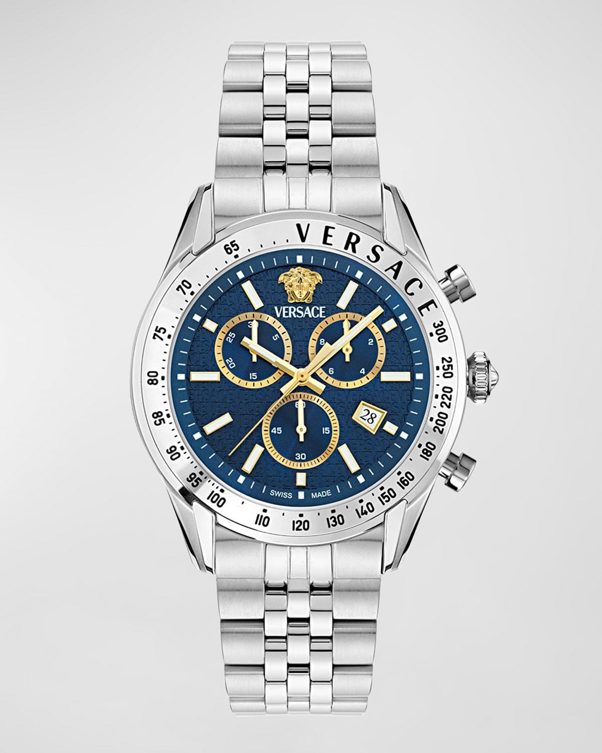 Mens Chrono Master Stainless Steel Bracelet Watch, 44mm Product Image