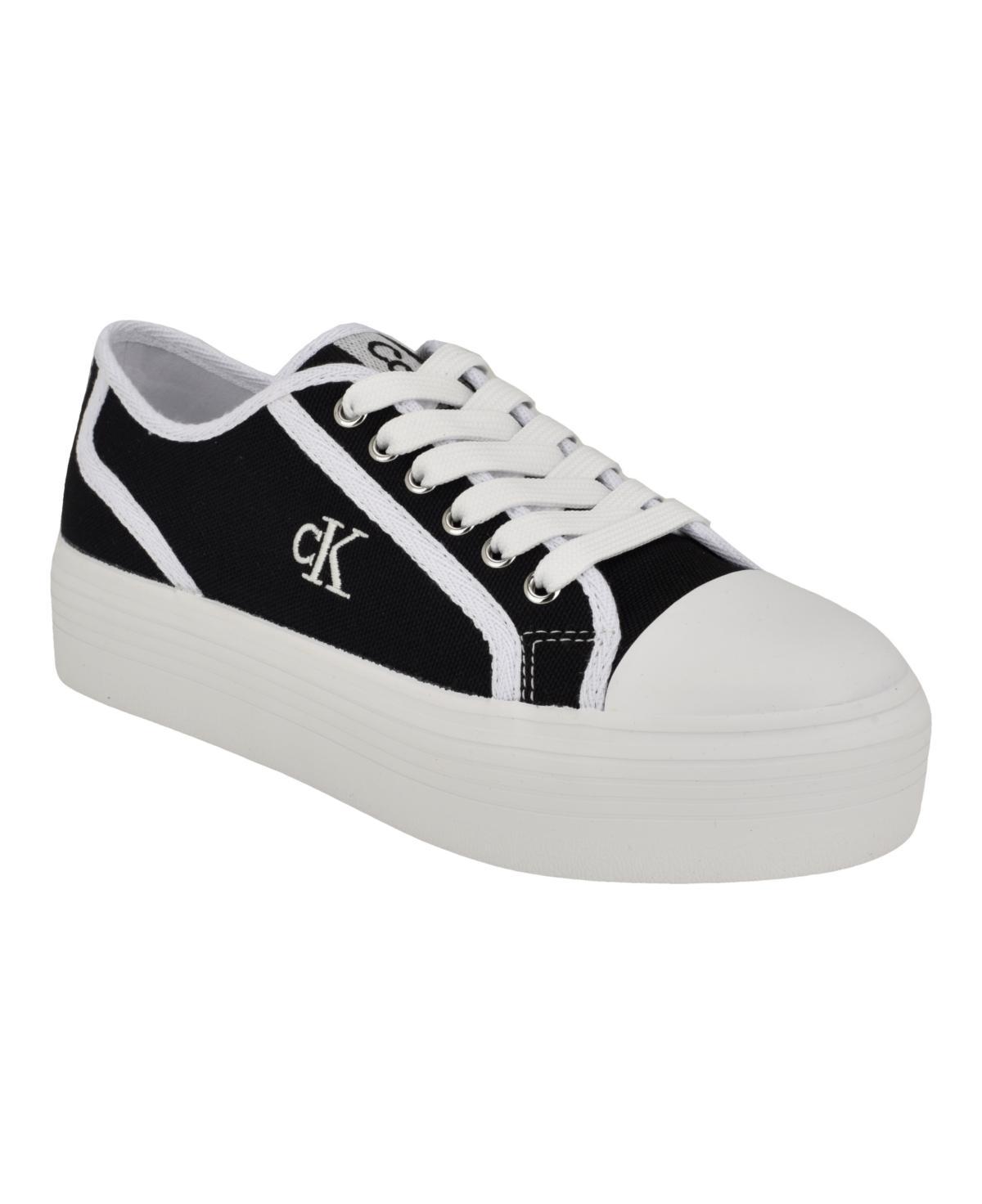 Calvin Klein Brinle Denim) Women's Shoes Product Image