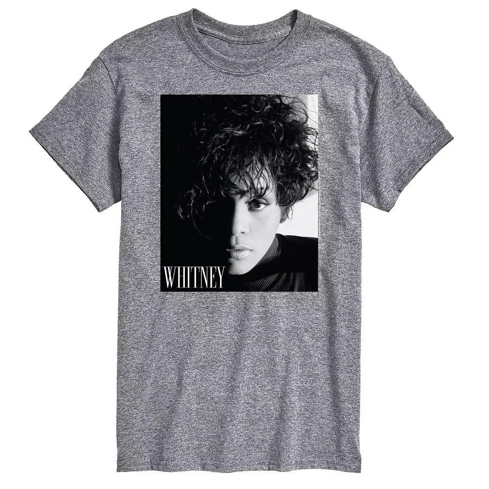 Big & Tall Whitney Houston Tee Tee, Mens Product Image