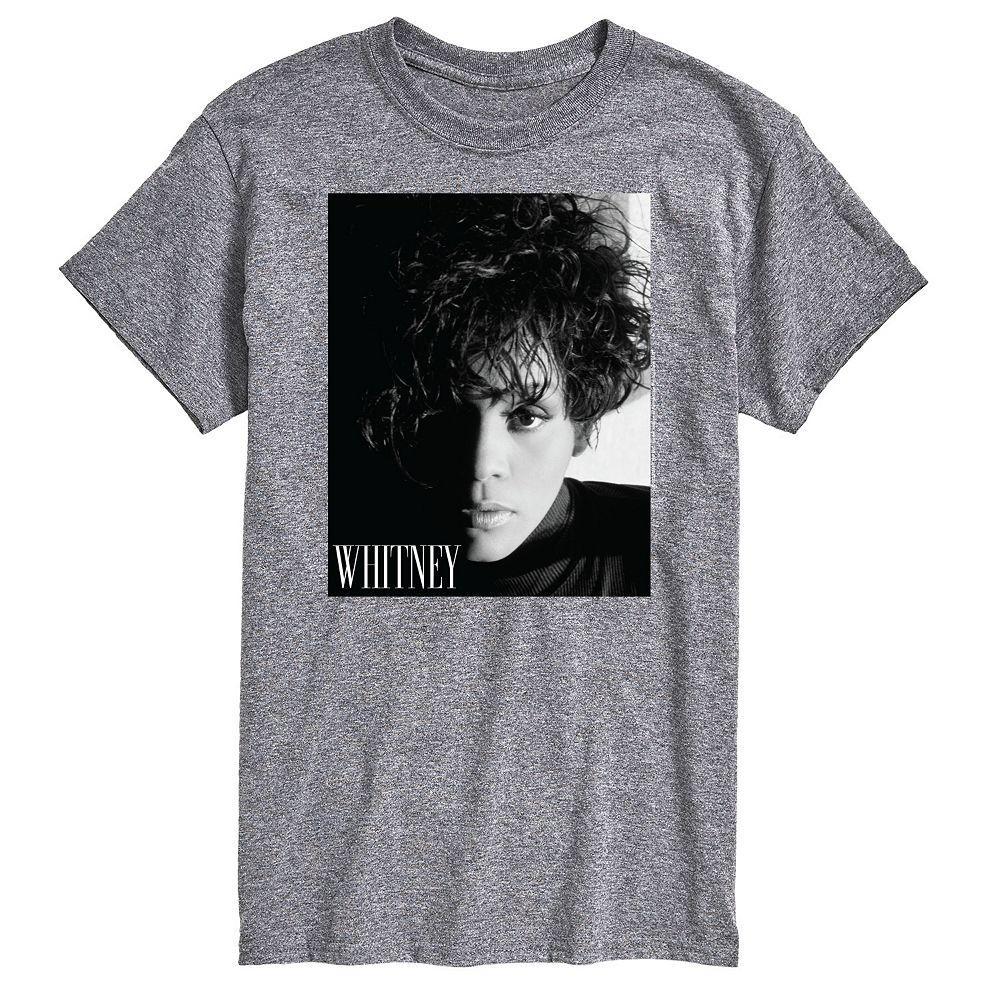 Big & Tall Whitney Houston Tee Tee, Mens Product Image