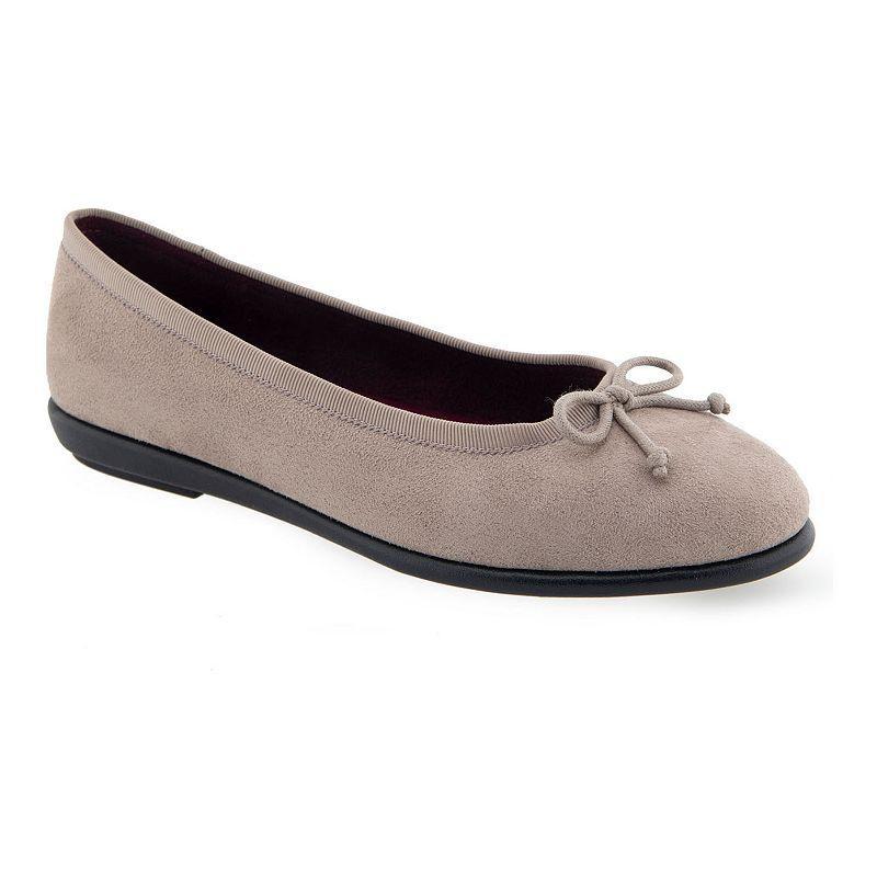 Aerosoles Brooks Women's Ballet Flats, Size: 8.5 Wide, Trench Coat Faux Suede Product Image