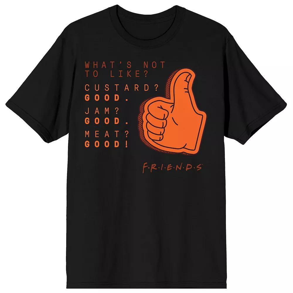 Men's Whats Not to Like Friends Tee, Size: Large, Black Product Image