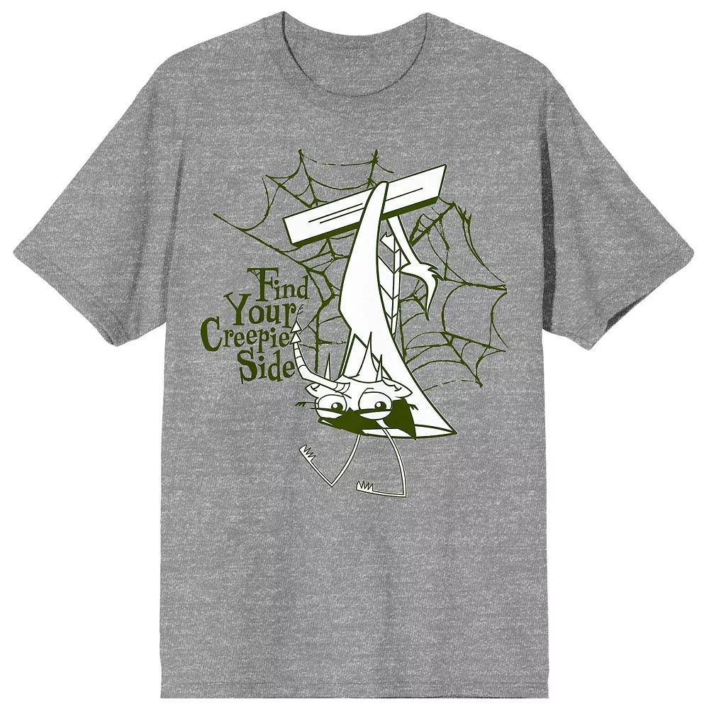 Men's Growing Up Creepie "Find Your Creepie Side" Graphic Tee, Size: Large, Gray Product Image