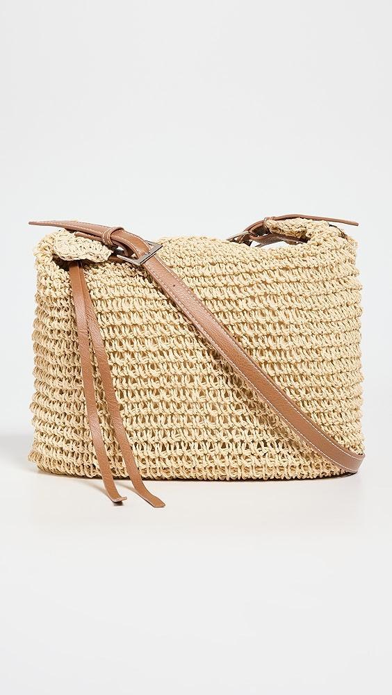 8 Other Reasons Raffia Slouch Crossbody Bag | Shopbop Product Image