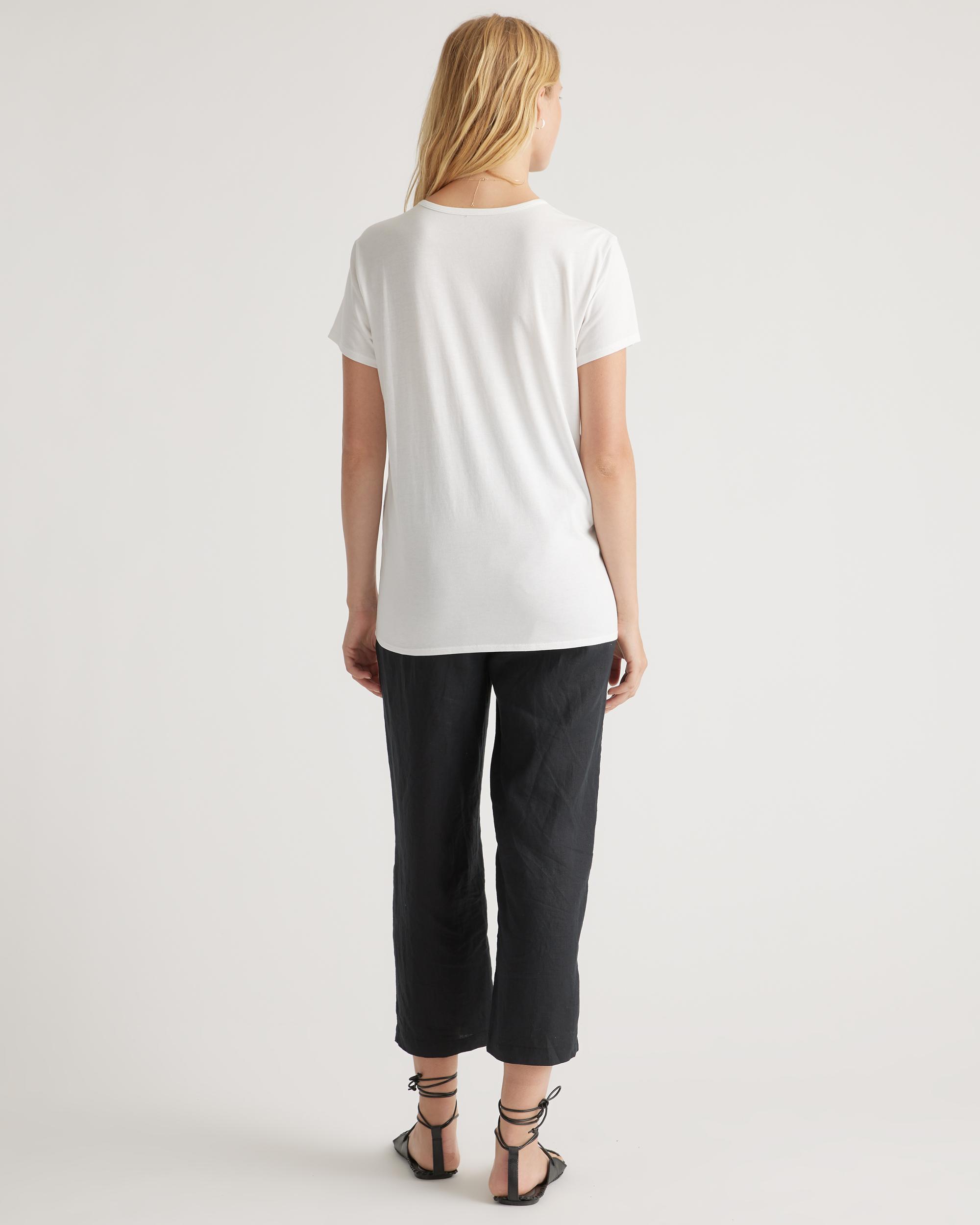 Quince | Women's Cotton Modal Maternity Crew Neck T-Shirt Cotton/Modal Product Image