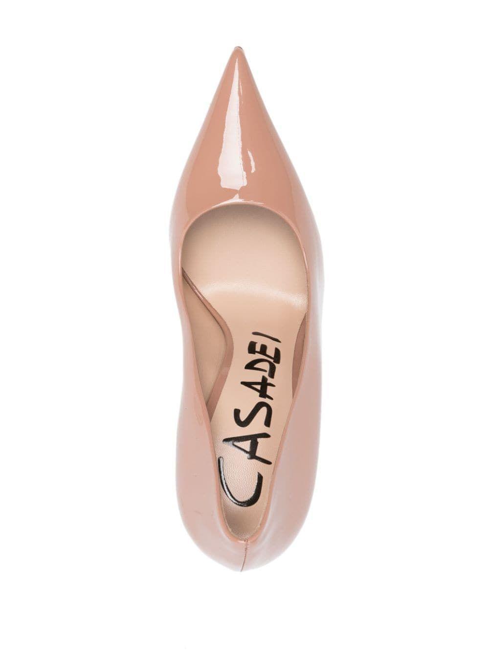 CASADEI Pumps Mit Spitzer Kappe 100mm In Pink & Purple Product Image