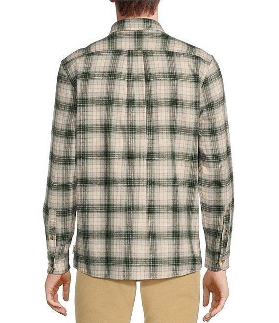 Rowm Long Sleeve Portuguese Flannel Medium Plaid Shirt Product Image