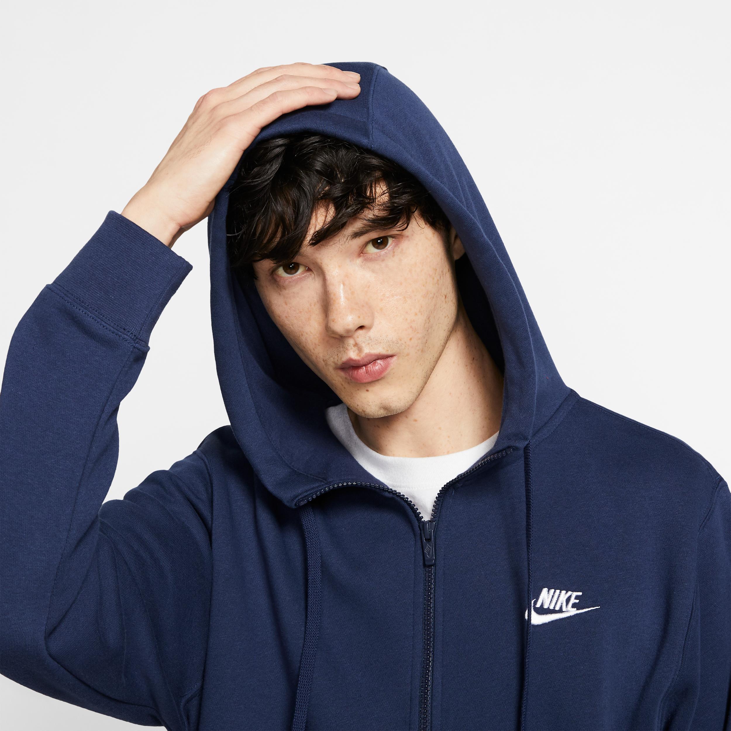 Nike Sportswear Club Fleece Men's Full-Zip Hoodie Product Image