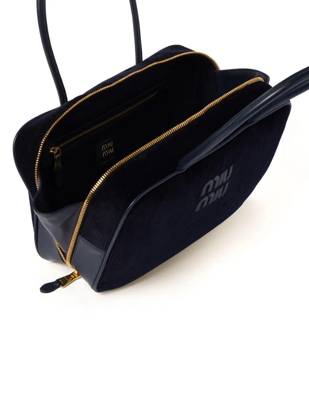 MIU MIU Beau Shoulder Bag In Black Product Image
