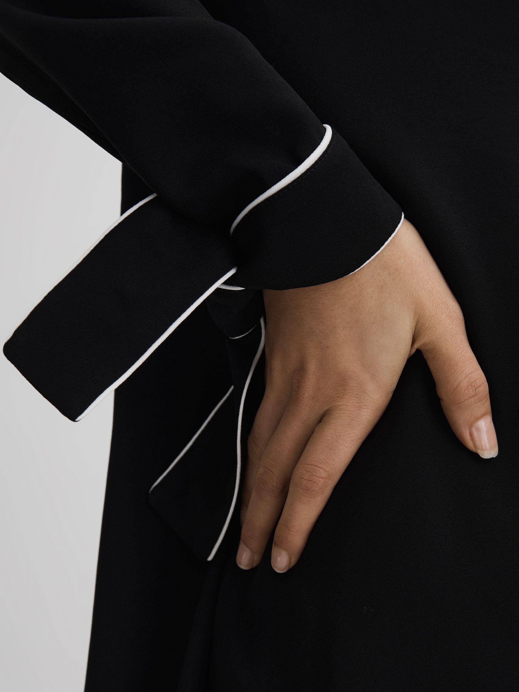 Shift Mini Dress in Black Product Image