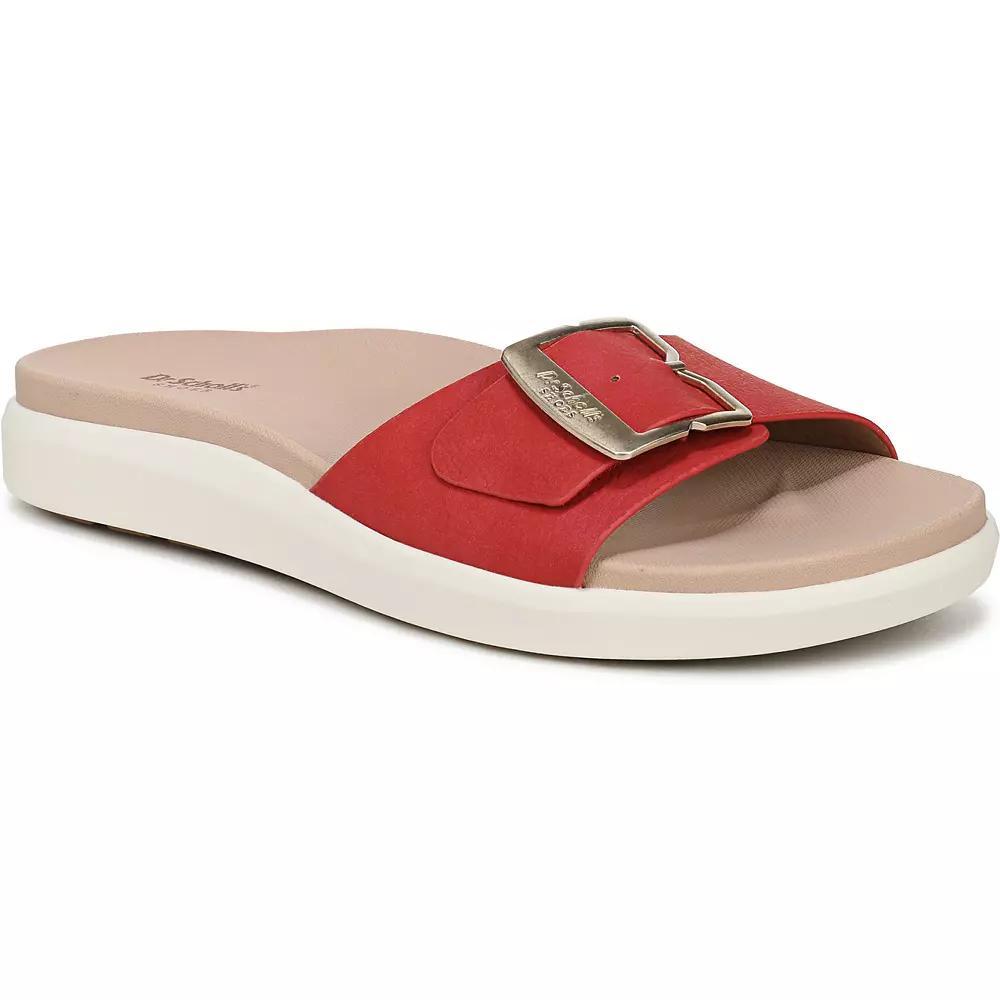 Dr. Scholl's All Right Women's Slides, Size: 11, Red Product Image