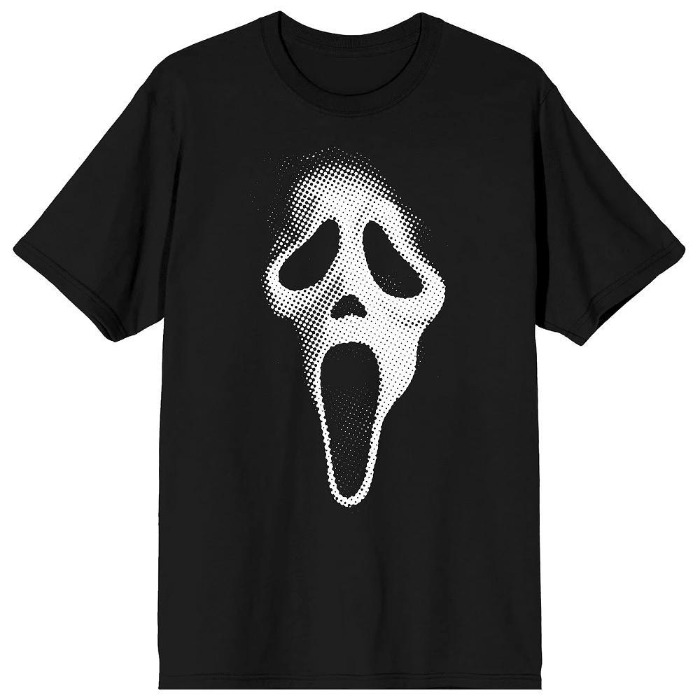 Men's Ghostface Dithers Mask Tee, Size: XXL, Black Product Image