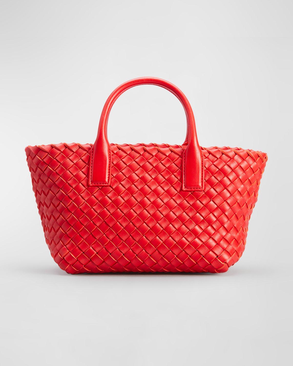 Womens Mini Cabat Leather Tote Product Image