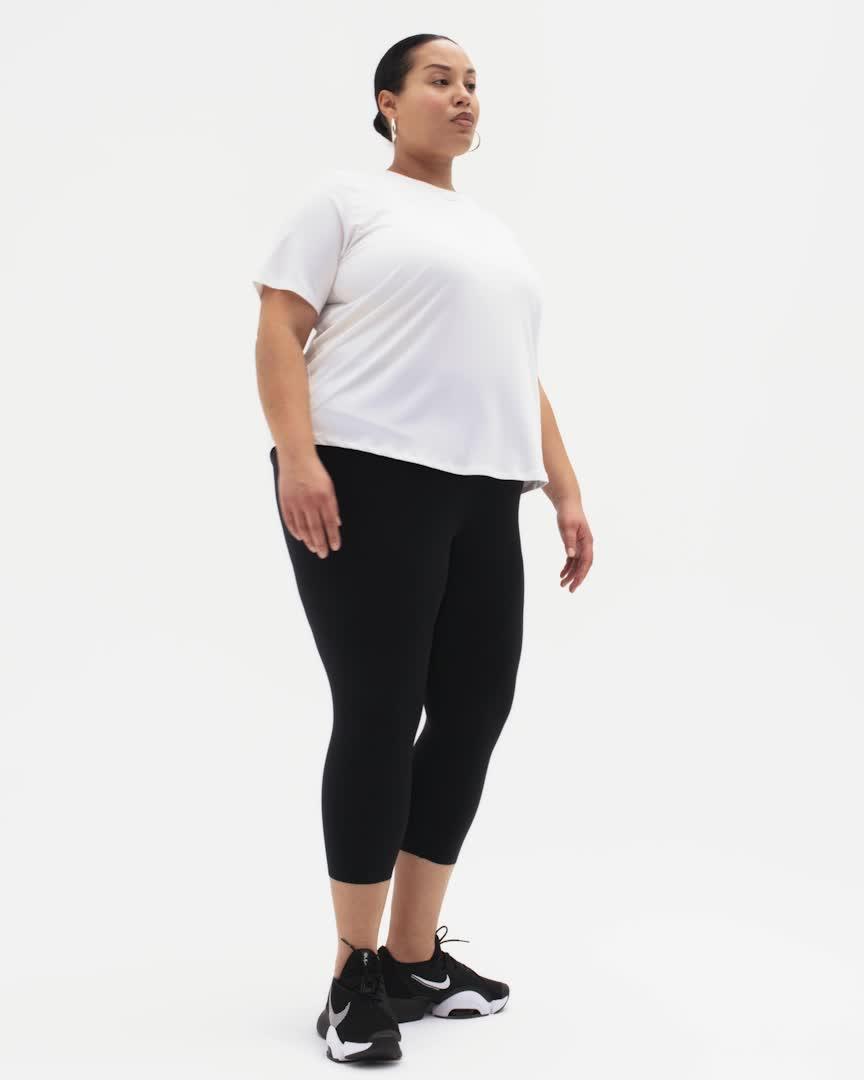 Nike Women's One Classic Dri-FIT Short-Sleeve Top (Plus Size) Product Image