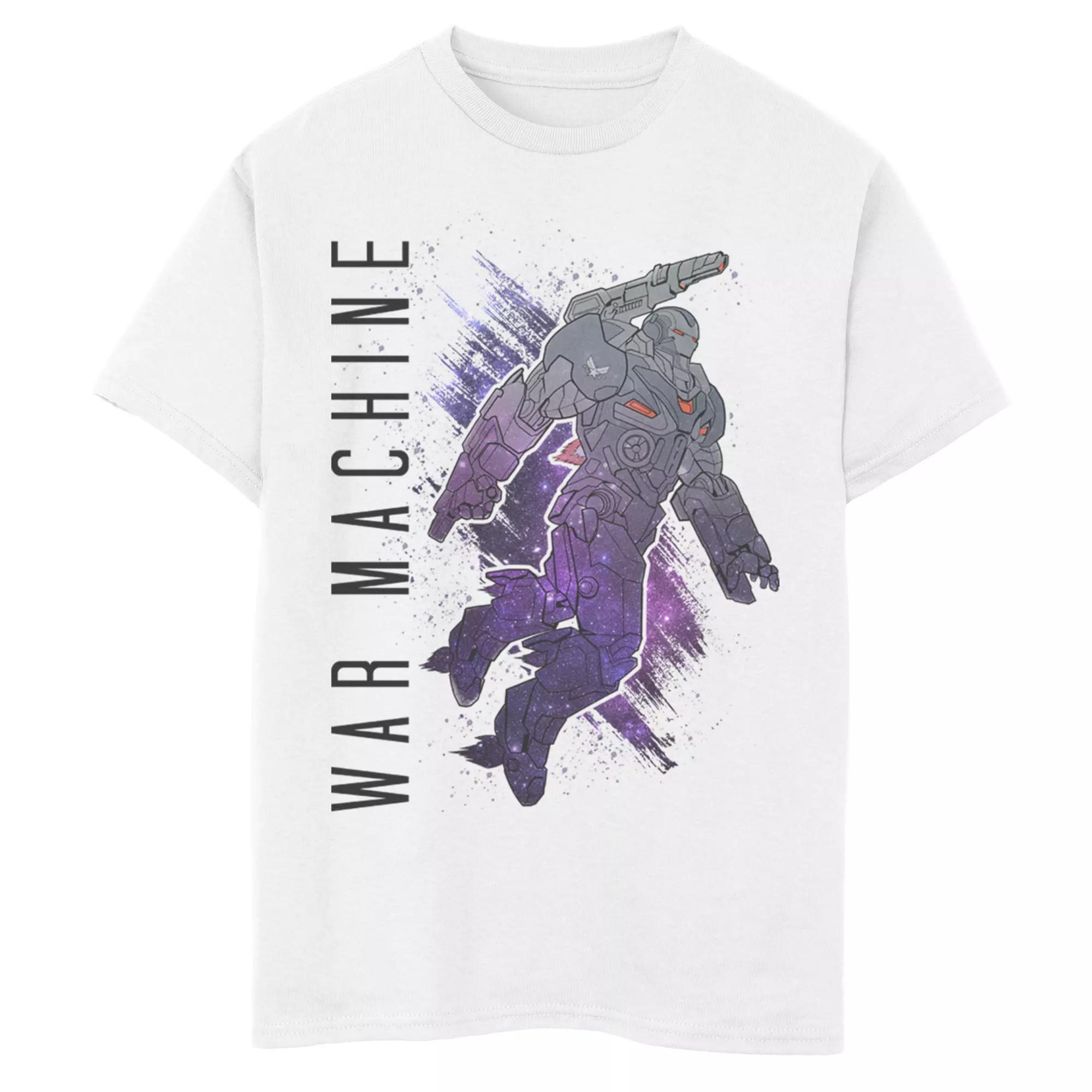 Men's Avengers War Machine Painted Tee, Size: Medium, White Product Image