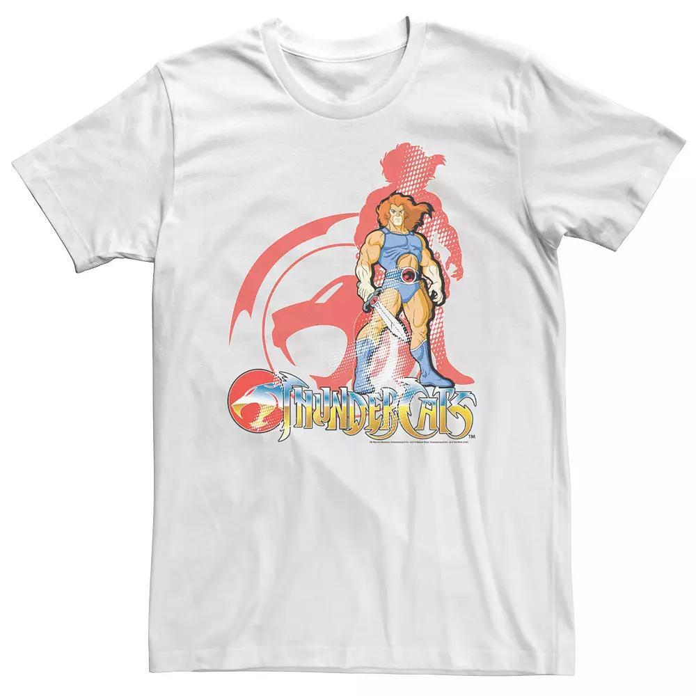 Big & Tall ThunderCats Tygra Big Face Tee, Men's, Size: 3XL, White Product Image