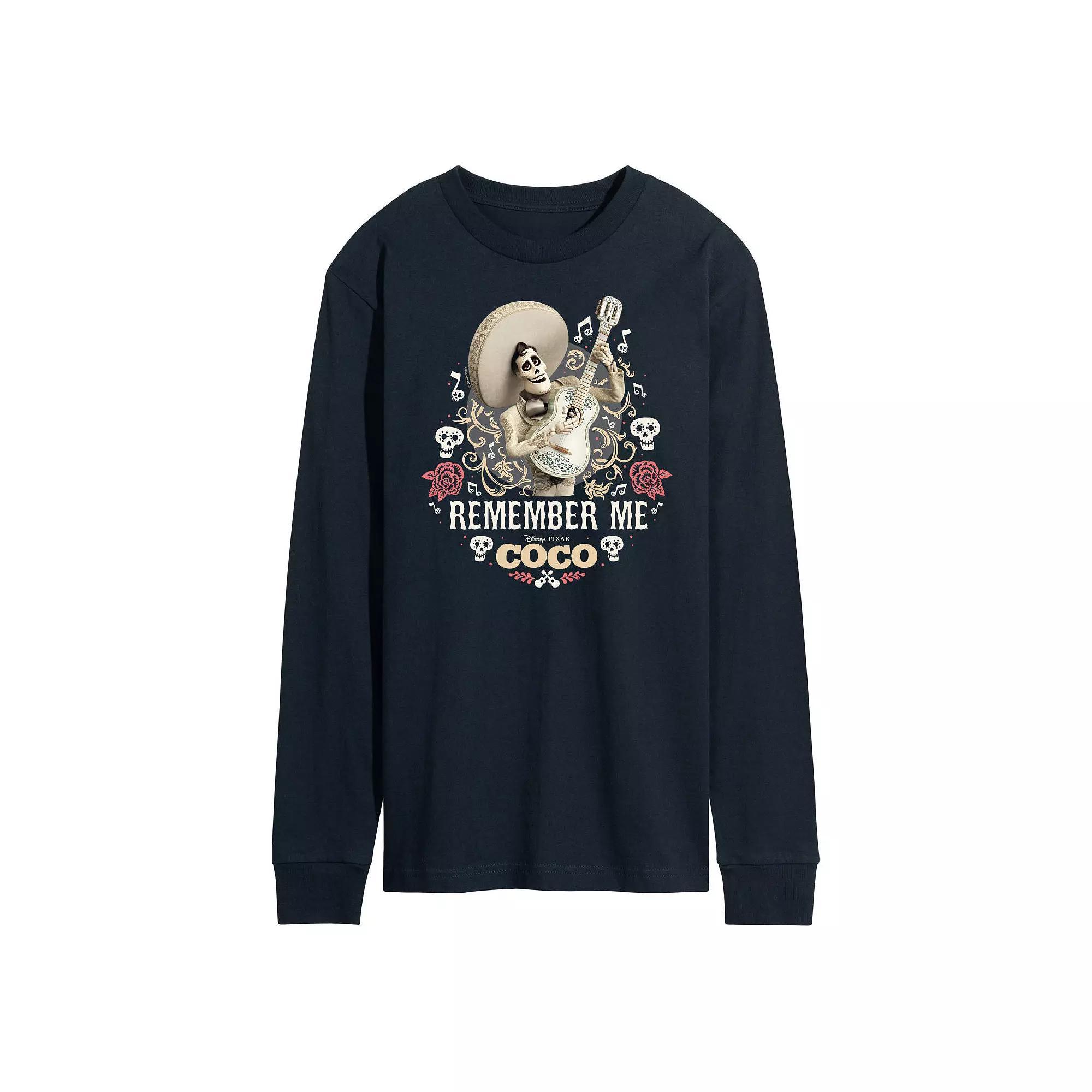 Mens Disney / Pixars Coco Remember Me Ernesto Tee Blue Product Image