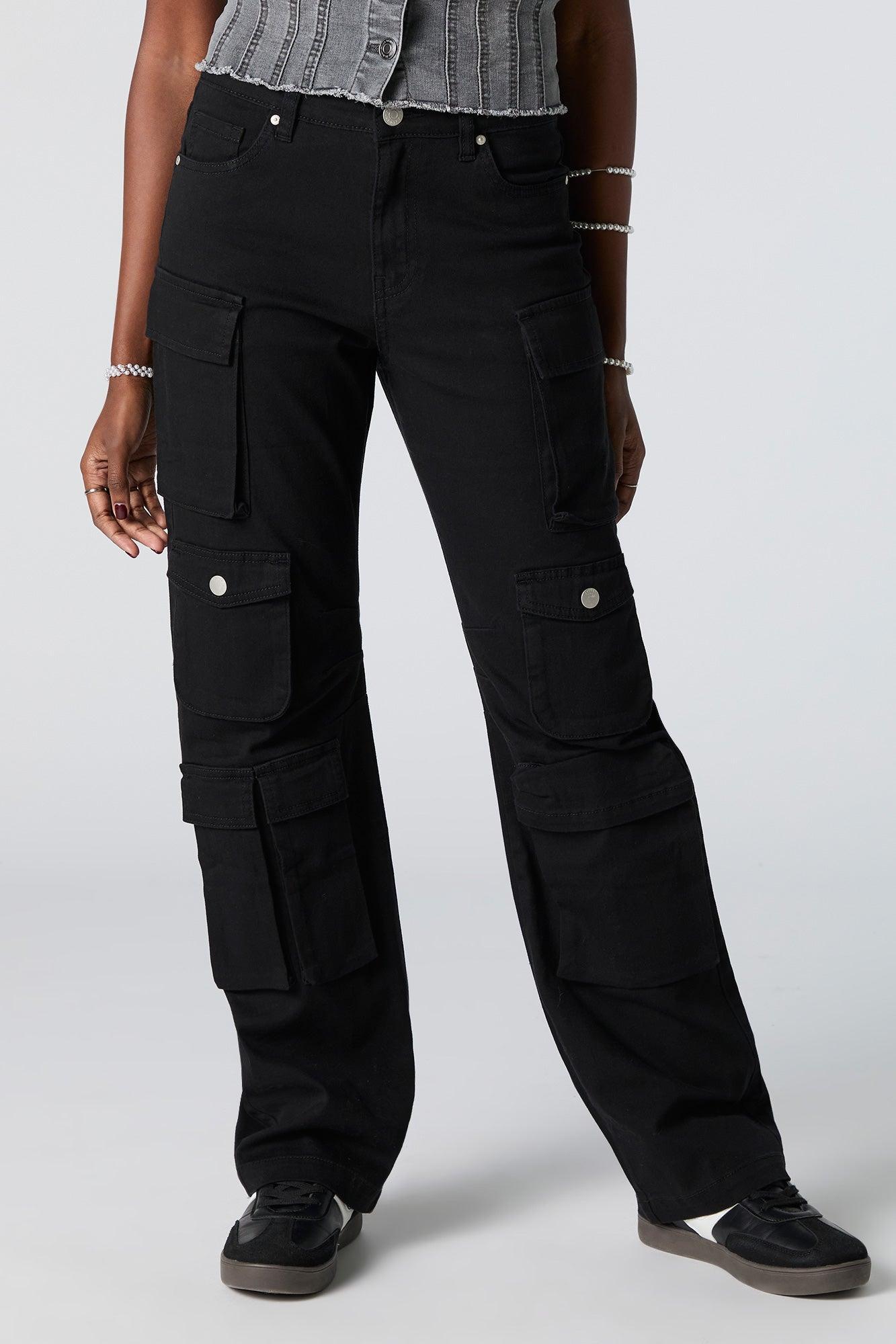 Multi Pocket Straight Leg Cargo Pant Female Product Image