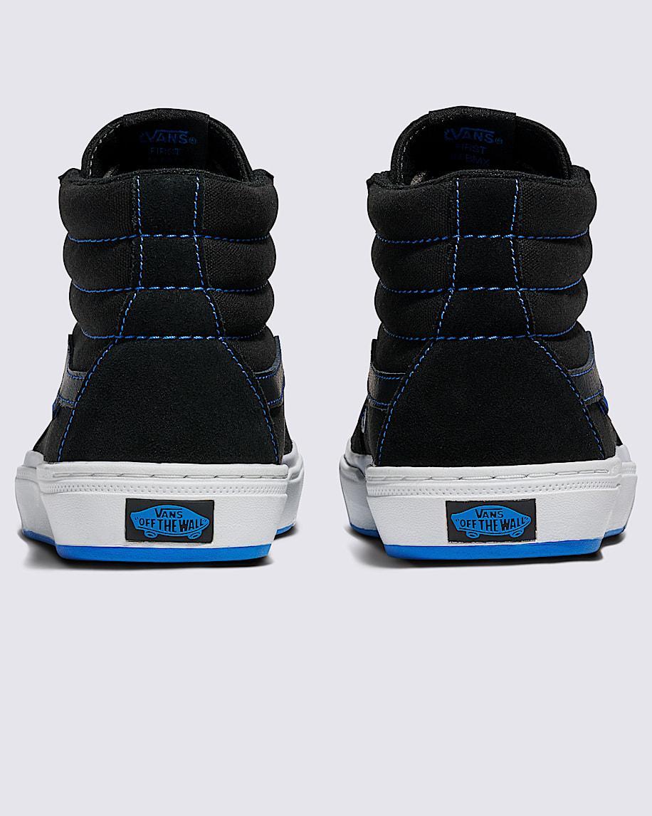 BMX Sk8-Hi Shoe in Black / Electric Blue| Vans US Product Image