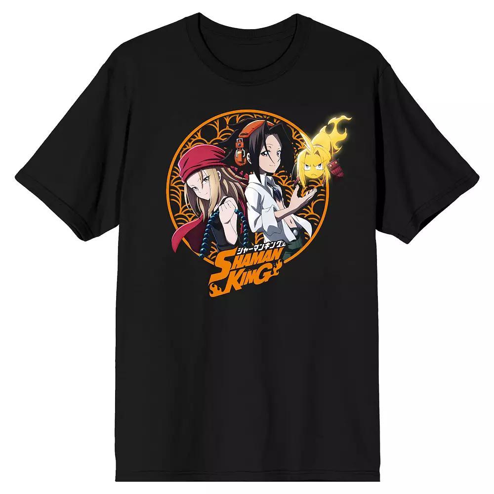 Men's Shaman King Yoh Tee, Size: Small, Black Product Image