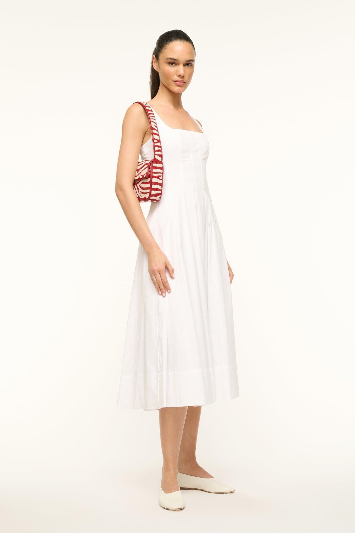 TOMMY BEADED BAG | SCARLET WHITE Product Image