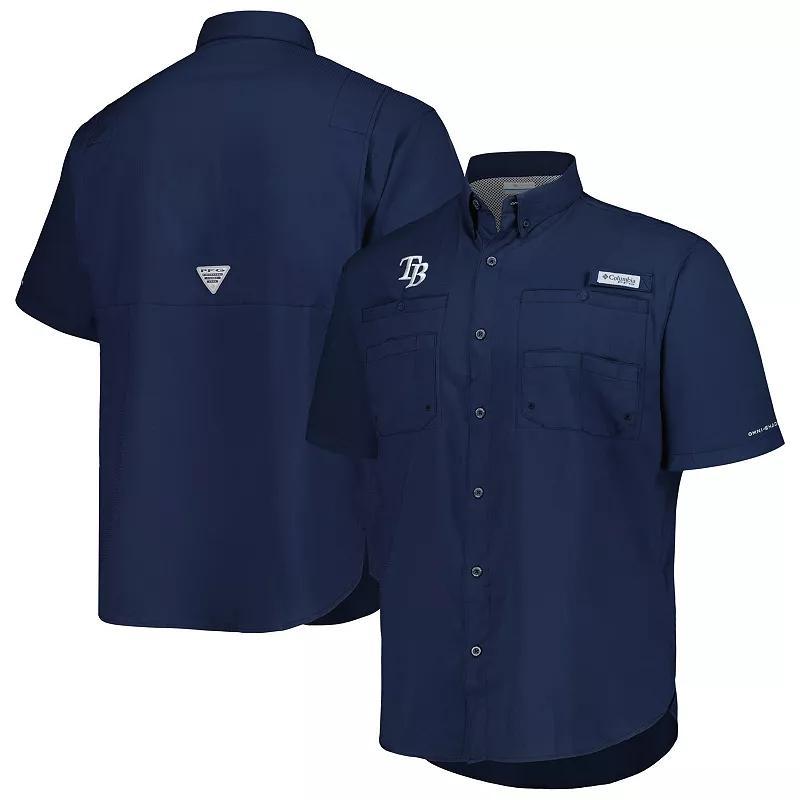 Men's Columbia Black Alabama Crimson Tide Big & Tall Collegiate Tamiami Button-Down Shirt, Size: 5XLT Product Image