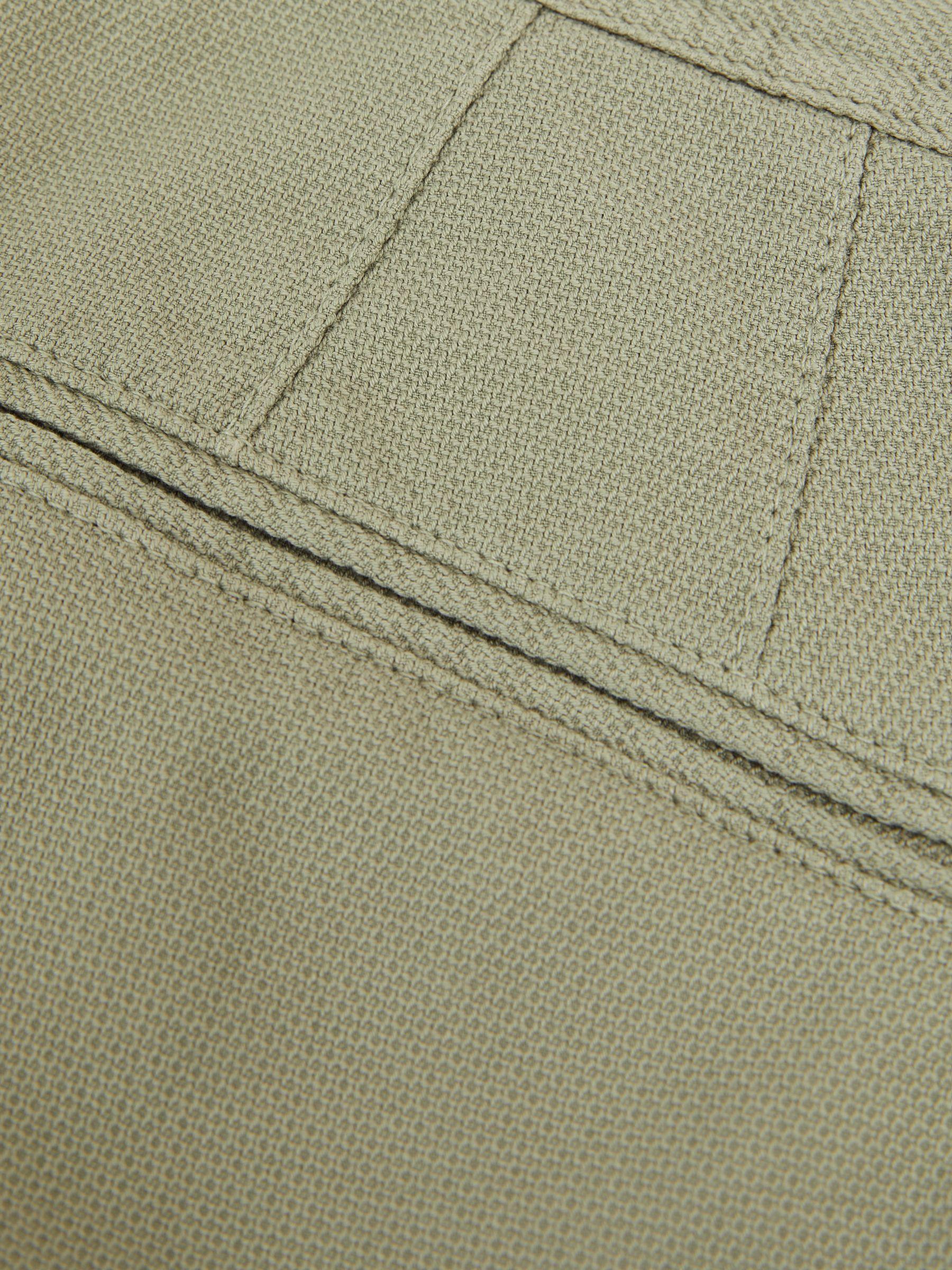 Cotton-Piqué Slim-Fit Chinos in Khaki Green Product Image