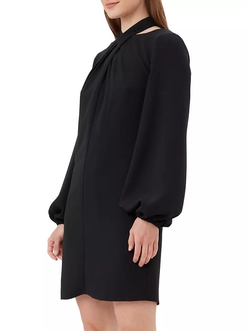 Kanai Satin Blouson Minidress Product Image