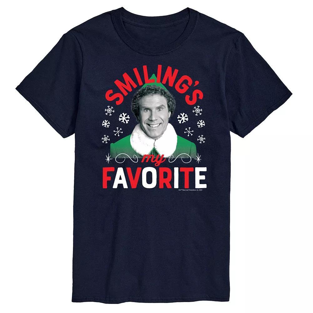 Mens Elf Smilings My Favorite Tee Product Image