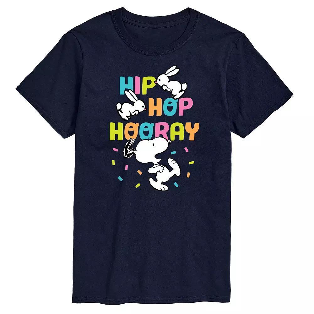 Mens Peanuts Easter Hip Hop Hooray Graphic Tee Product Image