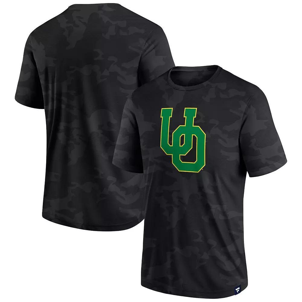 Men's Fanatics Branded  Black Oklahoma Sooners Camo Logo T-Shirt, Size: Medium Product Image