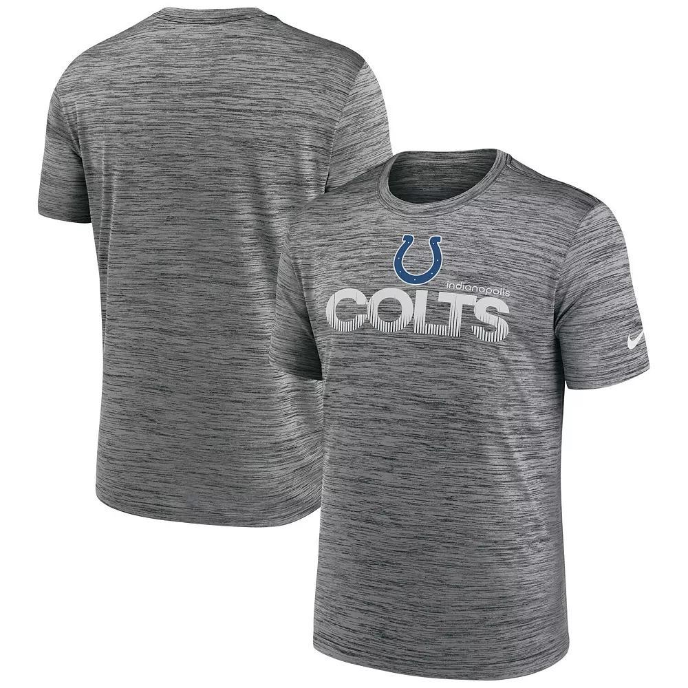 Men's Nike Anthracite Indianapolis Colts Blitz Velocity Modern Performance T-Shirt, Size: 3XL, Grey Product Image