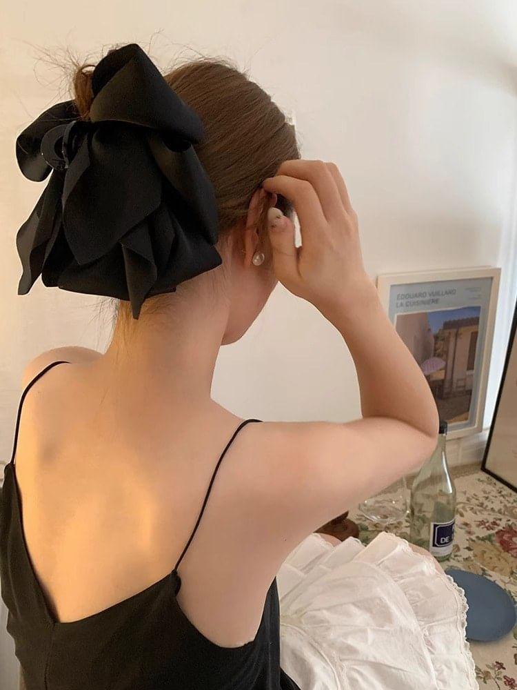 Plain Bow Hair Claw Product Image