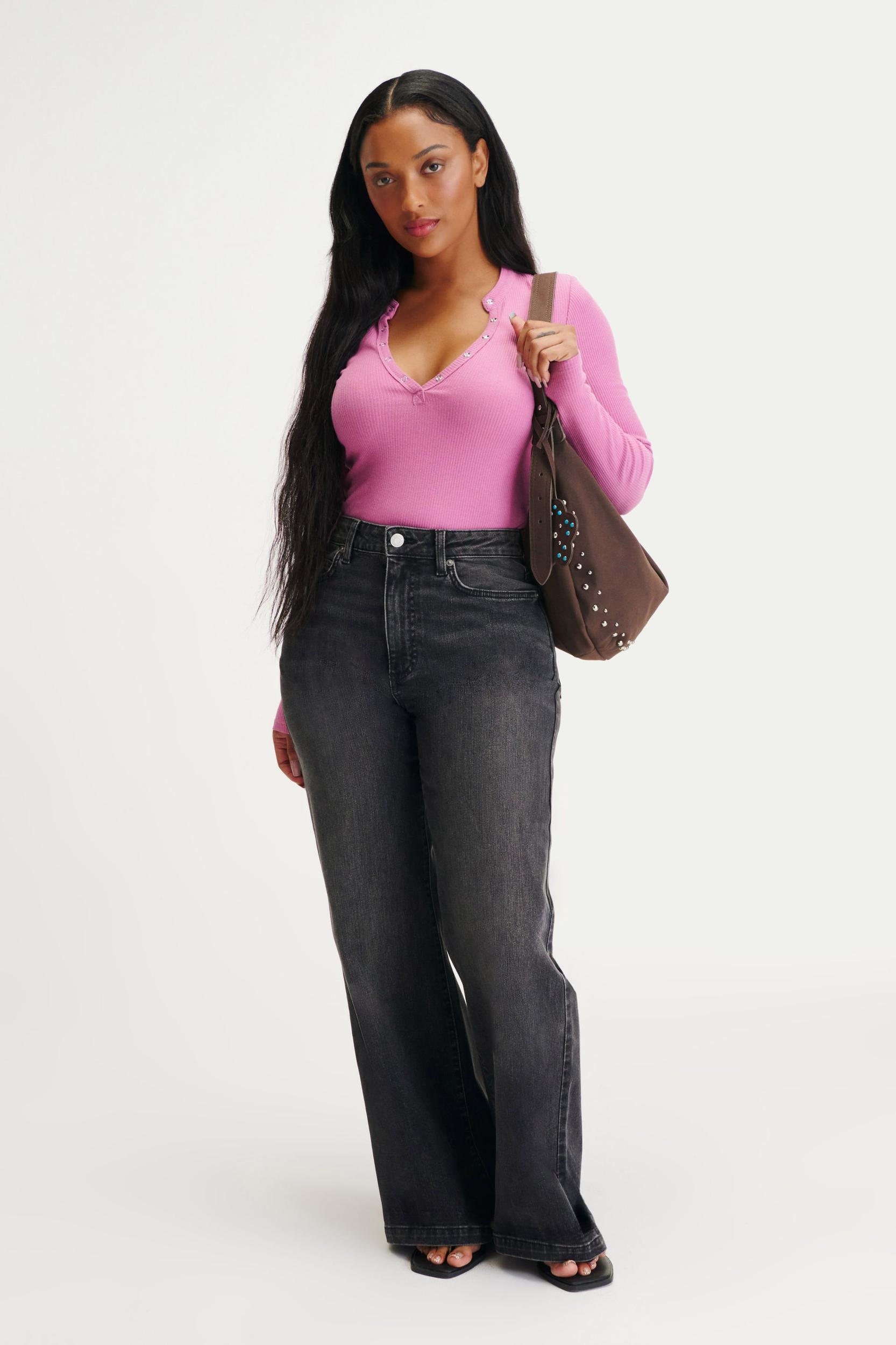Cotton On Women - Curvy Stretch Wide Jean Product Image