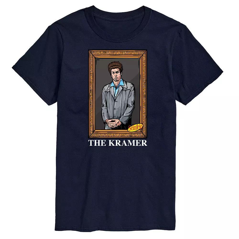 Mens Seinfeld The Kramer Tee Blue Product Image