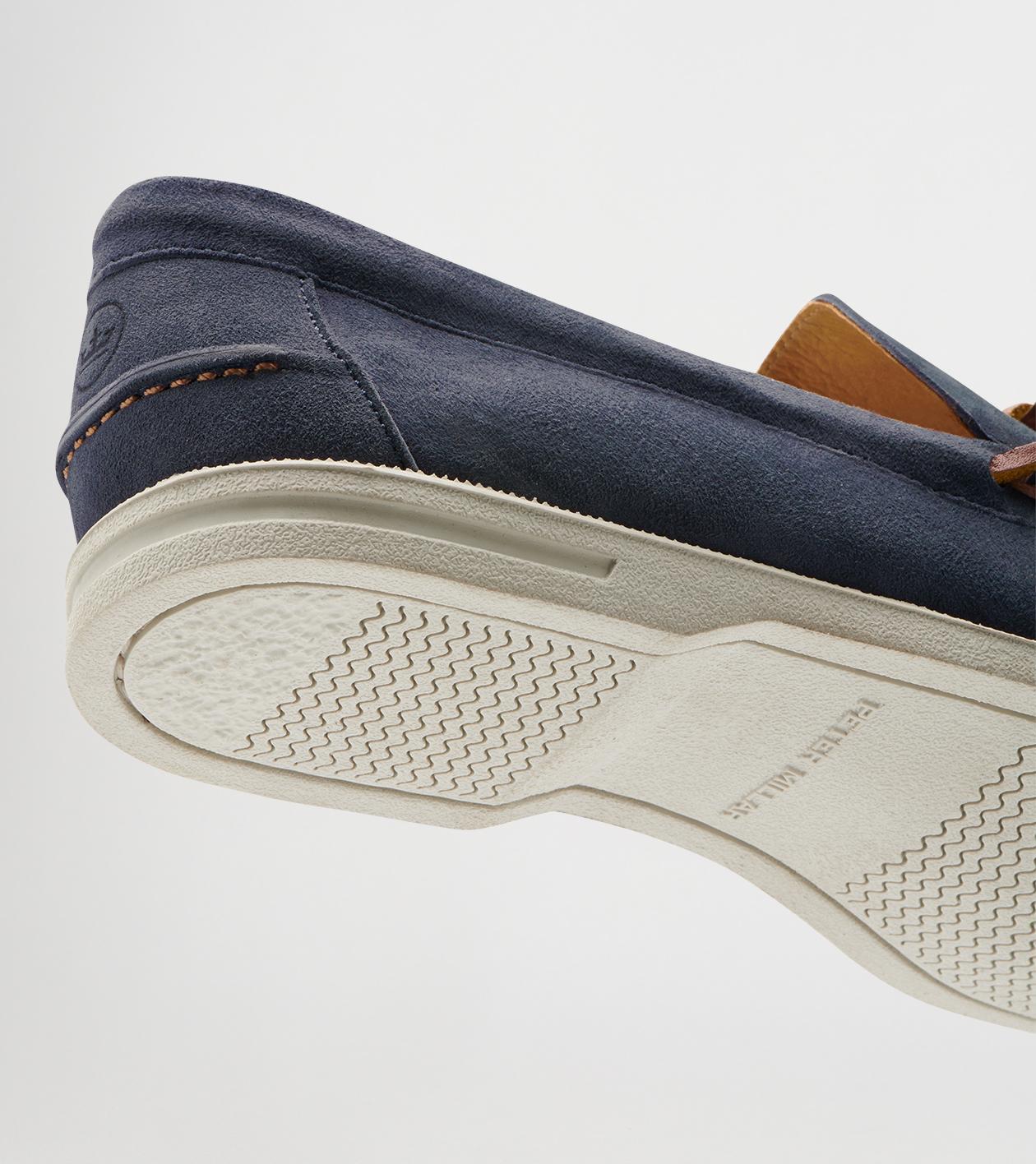 Peter Millar Mens Excursionist Boat Shoe | Color: Whiskey | Size: 8 Product Image